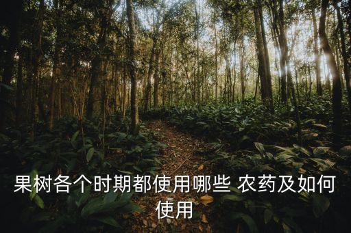 殺死大樹農(nóng)藥選擇什么季節(jié),大樹用什么農(nóng)藥可快速殺死