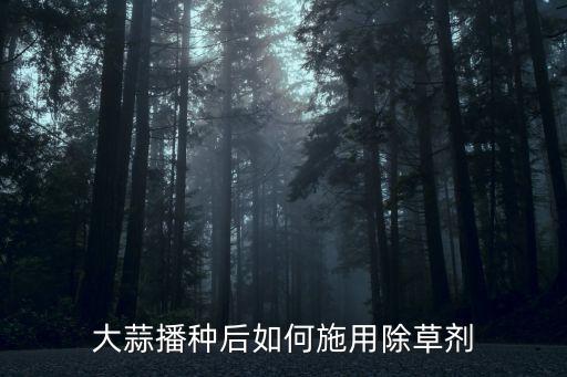 ,種蒜施什么農(nóng)藥好使呢