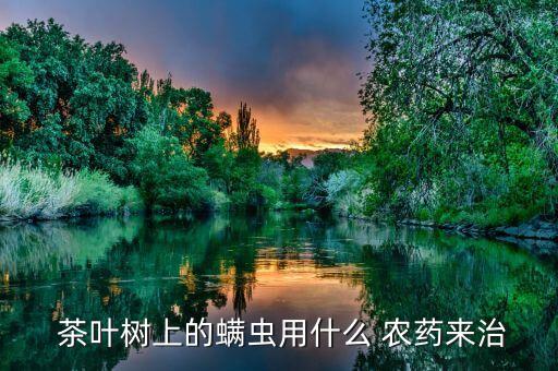  茶葉樹上的螨蟲用什么 農藥來治