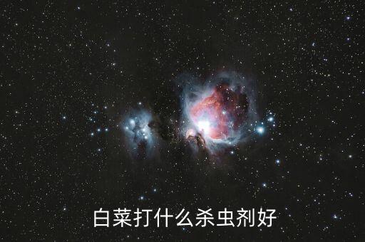 秋天白菜比喻什么?,種秋天的白菜噴什么農藥