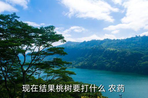 桃子用什么藥打農藥好使,桃子結果后需要打什么藥