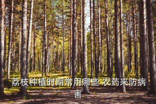  荔枝種植時期常用哪些 農藥來防病害