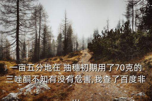 什么是水稻抽穗,水稻抽穗不能用什么農(nóng)藥