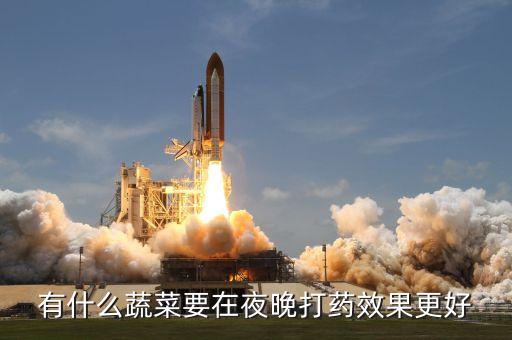 有什么蔬菜要在夜晚打藥效果更好
