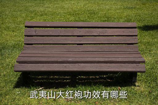 武夷山大紅袍功效有哪些