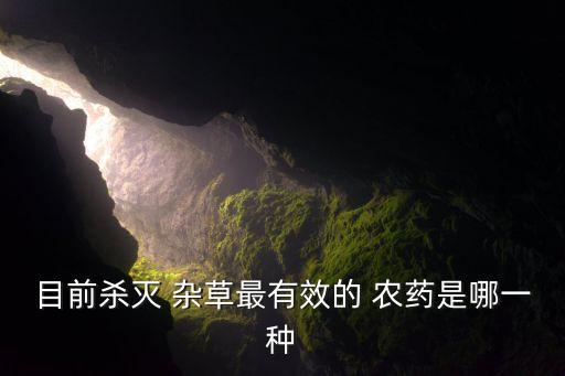 胡麻地里的雜草用什么農藥