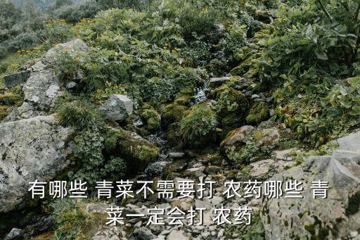 有哪些 青菜不需要打 農(nóng)藥哪些 青菜一定會打 農(nóng)藥