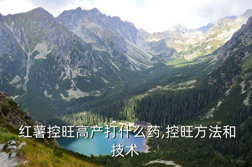 紅薯苗用什么農(nóng)藥好點(diǎn),種紅薯用什么農(nóng)藥