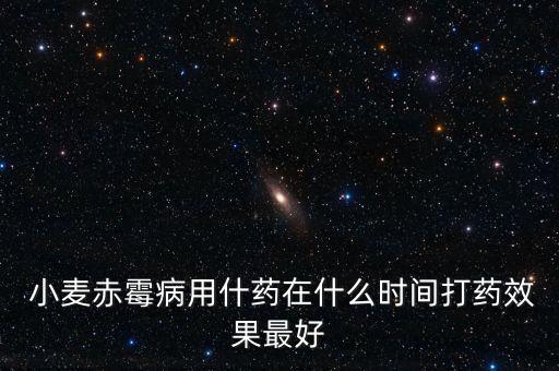  小麥赤霉病用什藥在什么時間打藥效果最好