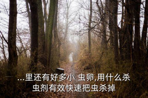 什么農(nóng)藥殺死羊毛蟲卵最快