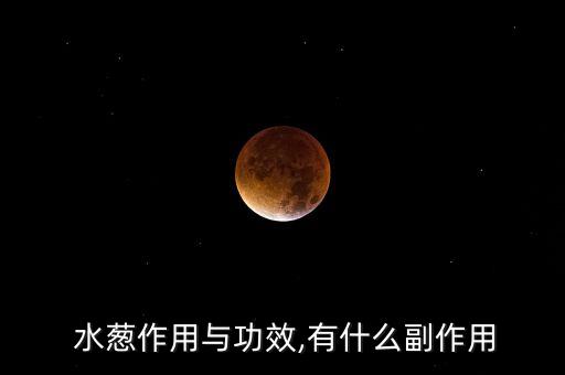 ? 水蔥作用與功效,有什么副作用