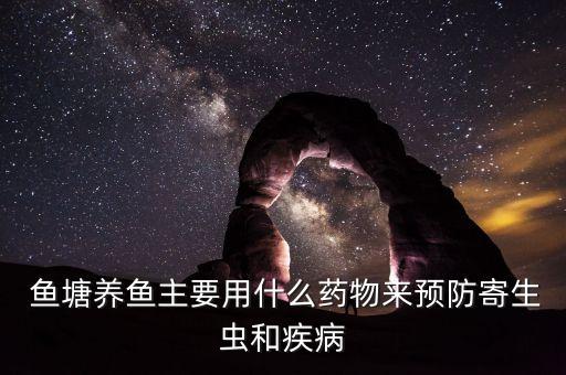 魚塘養(yǎng)魚主要用什么藥物來預(yù)防寄生蟲和疾病