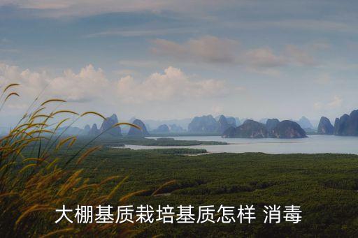 大棚基質(zhì)栽培基質(zhì)怎樣 消毒