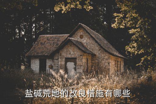 改善鹽堿地用什么肥料,什么農(nóng)藥可以改善鹽堿地