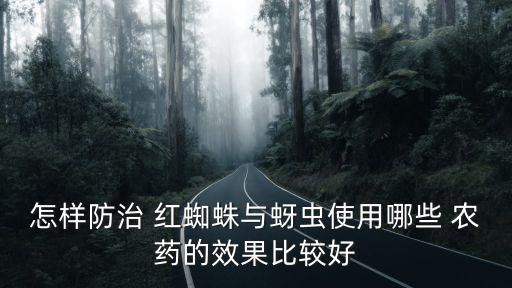 文旦柚紅蜘蛛用什么農藥