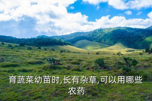 育蔬菜幼苗時,長有雜草,可以用哪些 農(nóng)藥