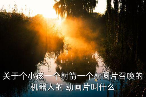 關于個小孩一個射箭一個射圓片召喚的機器人的 動畫片叫什么