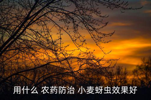 現(xiàn)在小麥打什么農(nóng)藥,小麥農(nóng)藥用什么