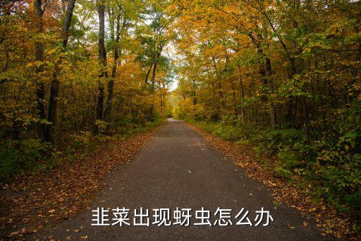  韭菜出現(xiàn)蚜蟲怎么辦