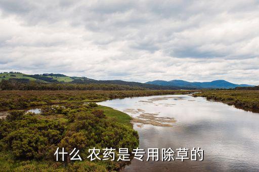 什么 農藥是專用除草的