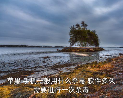 蘋果 手機(jī)一般用什么殺毒 軟件多久需要進(jìn)行一次殺毒