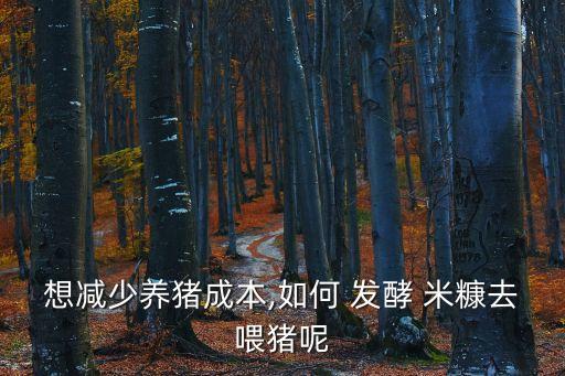 米糠發(fā)酵用什么農(nóng)藥好,發(fā)酵米糠用什么菌