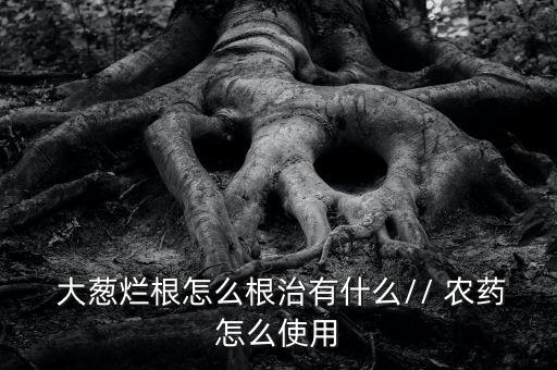 大蔥種植用什么農藥,大蔥籽的種植方法和時間