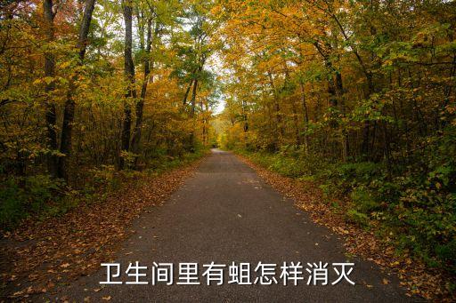 衛(wèi)生間里有蛆怎樣消滅