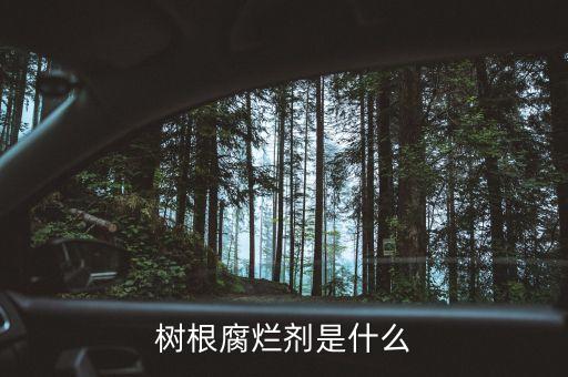 樹根腐爛劑是什么