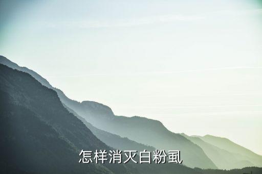 怎樣消滅白粉虱