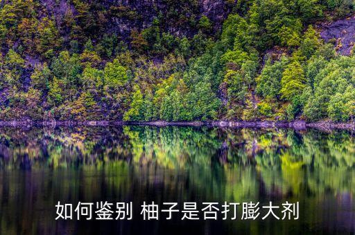 如何鑒別 柚子是否打膨大劑