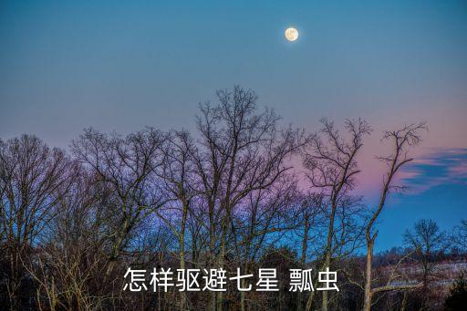 怎樣驅(qū)避七星 瓢蟲