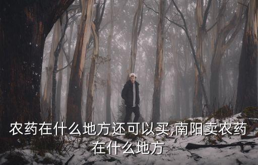 農賣農藥在什么地方還可以買,南陽賣農藥在什么地方