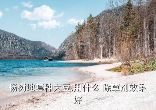 什么除草農藥不傷豆,只除草不傷花木的農藥