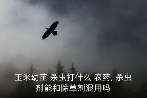 農村殺蟲農藥用什么農藥,打殺蟲農藥什么時間打效果好
