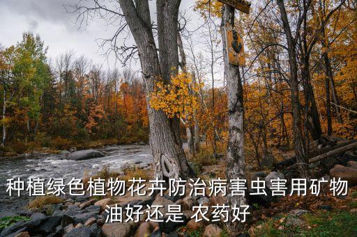 種植綠色植物花卉防治病害蟲害用礦物油好還是 農藥好