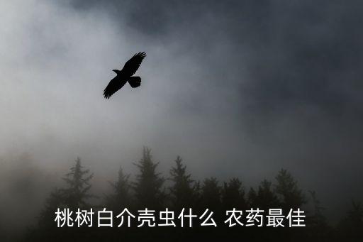 桃樹白介殼蟲什么 農藥最佳