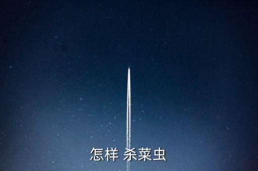 怎樣 殺菜蟲