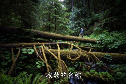  農藥的名稱