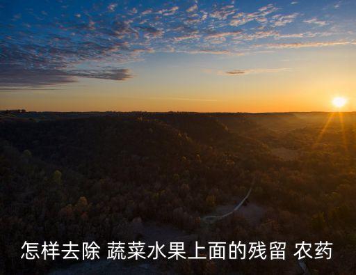 蔬菜上農(nóng)藥用什么洗最好,蔬菜打農(nóng)藥什么時(shí)間好