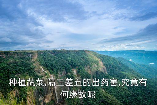為什么農(nóng)藥會(huì)噴灑過度,過度噴灑農(nóng)藥對(duì)土壤的危害