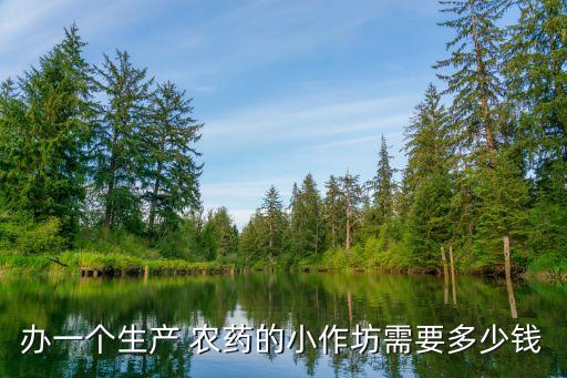 辦一個(gè)生產(chǎn) 農(nóng)藥的小作坊需要多少錢(qián)