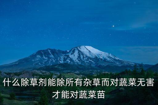 什么農藥可以噴菜苗,剛種的菜苗能噴農藥嗎