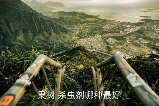 果樹 殺蟲劑哪種最好