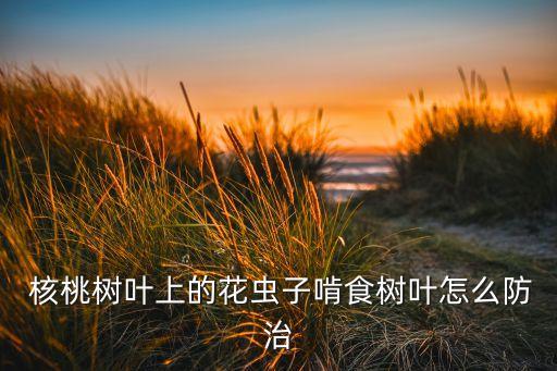 用什么農藥去處核桃根,核桃打什么農藥