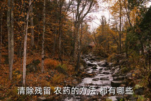 農藥顏色用什么能去除,用什么方法去除蔬菜上的農藥