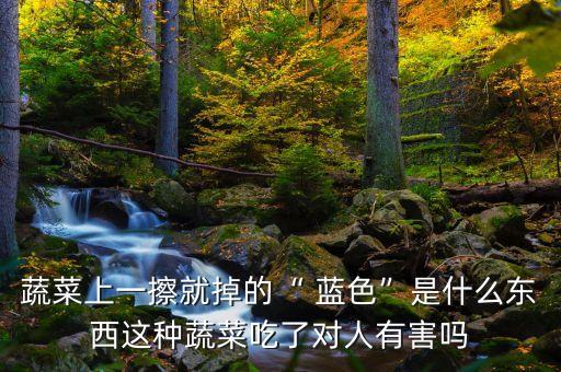 藍色液體是什么農藥,蔬菜上藍色的是什么農藥