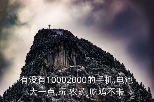 有沒有10002000的手機,電池大一點,玩 農藥,吃雞不卡