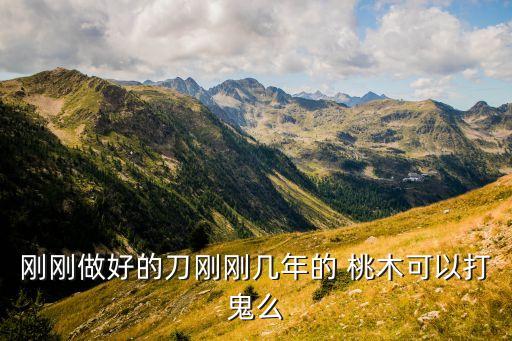 剛剛做好的刀剛剛幾年的 桃木可以打鬼么