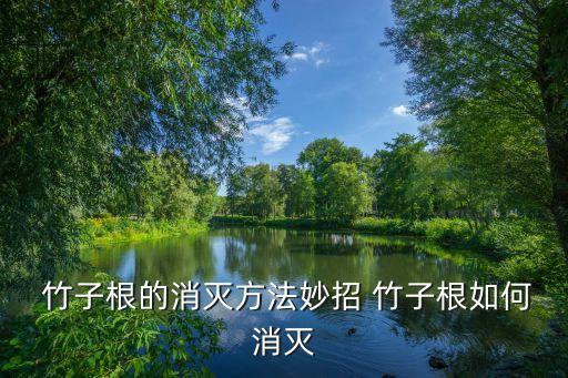 除竹子根用什么除草農藥,有打竹子的除草農藥沒有